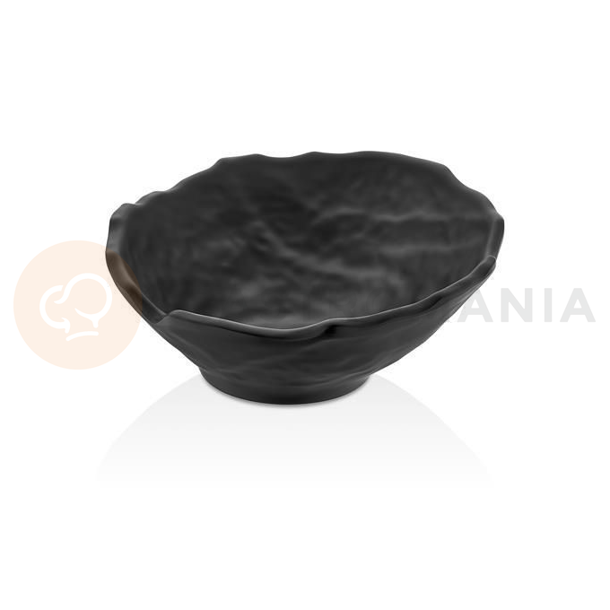 Miska skośna, czarna, 232x225x(h)95 mm | FINE DINE, Rock