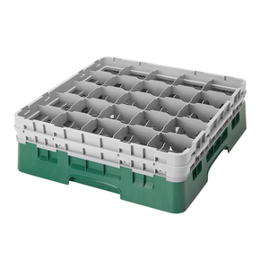 Kosz na szkło max. śr. szkl. 87 mm zielono-niebieski | CAMBRO, CM-25S1114414