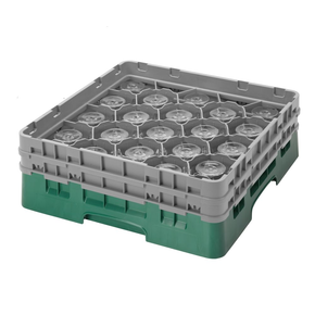 Kosz na szkło max. śr. szkl. 98 mm zielono-niebieski | CAMBRO, CM-20S318414