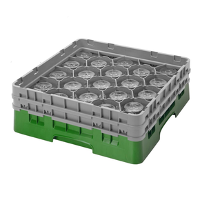 Kosz na szkło max. śr. szkl. 98 mm zielony | CAMBRO, CM-20S318119