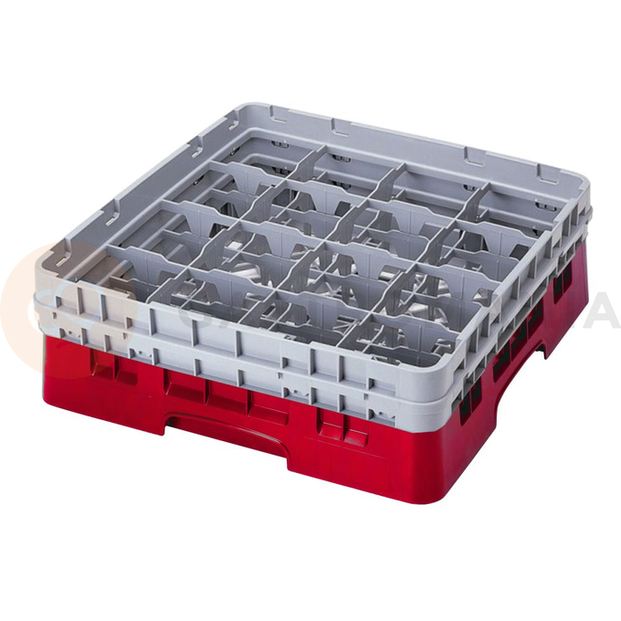 Kosz na szkło max. śr. szkl. 109 mm czerwony | CAMBRO, CM-16S1214163