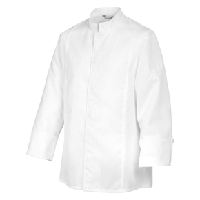 Bluza kucharska biała, długi rękaw rozm. M | ROBUR, Siaka