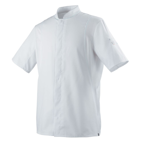 Bluza kucharska krótki rękaw biała rozm. XL | ROBUR, Bolt