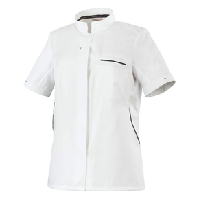 Bluza kucharska krótki rękaw biała rozm. XL | ROBUR, Escale