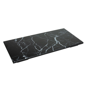 Panel GN 1/3 z melaminy czarny marmur | VERLO, V-61303