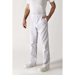 Spodnie kucharskie białe rozm. XL | ROBUR, Umini