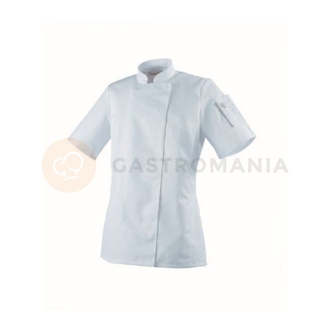 Bluza kucharska biała, krótki rękaw, rozm. XL | ROBUR, Unera