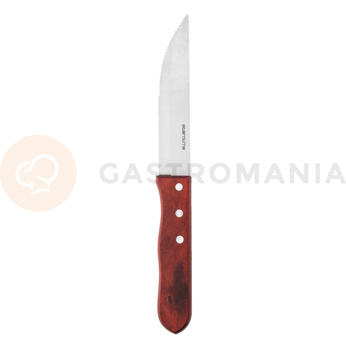 Nóż do steków/pizzy z czerwoną rączką | ETERNUM, E-775