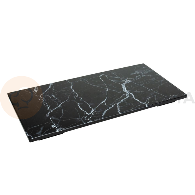 Panel GN 1/3 z melaminy czarny marmur | VERLO, V-61303