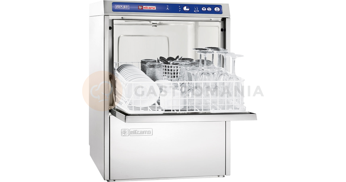 Zmywarka do szkła z dozownikami detergentów, 3,3 kW | ELFRAMO, 802440