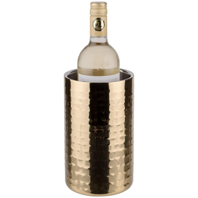 Cooler do butelek 120 mm, złoty | APS, Gold