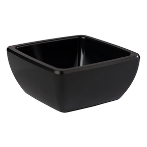 Miska kwadratowa 65x65x30 mm, czarna | APS, Friendly