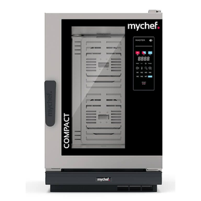 Piec konwekcyjno-parowy elektryczny, automatyczny system myjący, 10xGN1/1, 12,6 kW, 400 V | MYCHEF, COOK MASTER Compact 101E