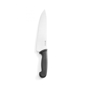 Nóż kucharski Standard 24 cm, czarny | HENDI, Kitchen Line