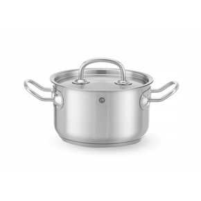 Garnek średni z pokrywką o średnicy 16 cm, 1,7 l | HENDI, Kitchen Line