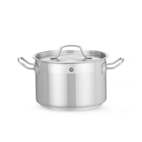 Garnek średni z pokrywką o średnicy 20 cm, 4 l | HENDI, Profi Line