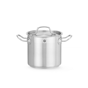 Garnek wysoki z pokrywką o średnicy 16 cm, 3 l | HENDI, Profi Line