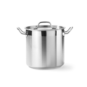 Garnek wysoki z pokrywką o średnicy 20 cm, 6 l | HENDI, Profi Line