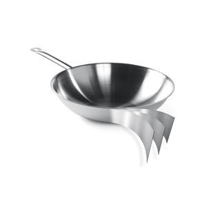 Patelnia WOK o średnicy 36 cm, bez pokrywki | HENDI, 3-PLY