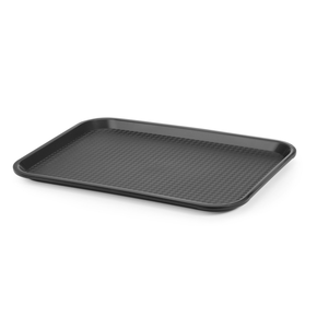 Taca polipropylenowa Fast Food 30,5x41,5 cm, czarna | HENDI, 878958