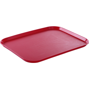 Taca polipropylenowa Fast Food 35x45 cm, czerwona | HENDI, 878811