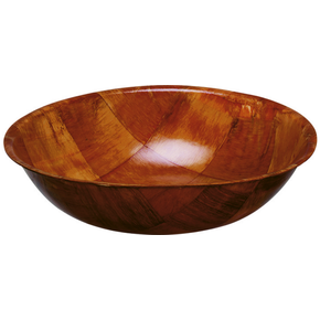 Koszyk drewniany, okrągły, średnica: 15x3,8 cm | HENDI, 425701