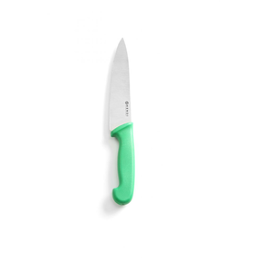Nóż kucharski HACCP 18 cm, zielony | HENDI, 842614