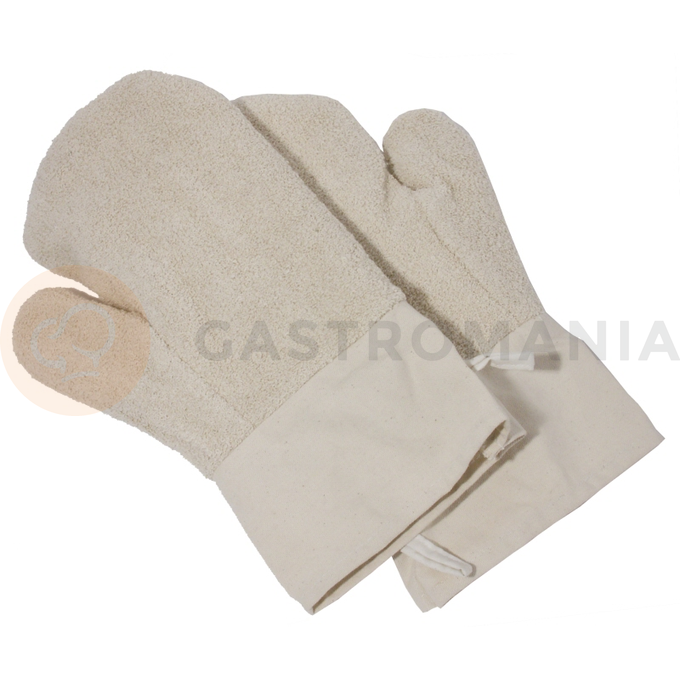 Rękawice piekarskie z bawełny 300x150 mm | CONTACTO, 6543/300