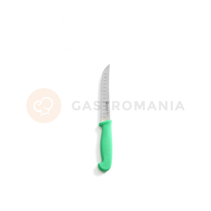 Nóż uniwersalny HACCP 13 cm, zielony | HENDI, 842317