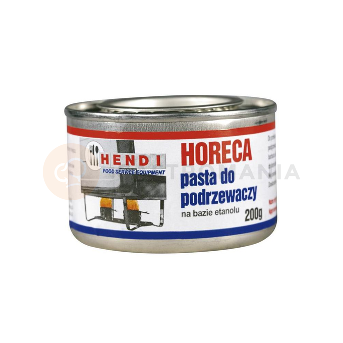 Pasta do podgrzewaczy HORECA puszka 200 g, zestaw 6 szt. | HENDI, 194357