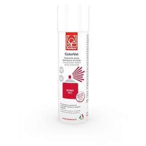 Barwnik w sprayu, azo-free, efekt aksamitu, czerwony 250 ml | MODECOR, 24783