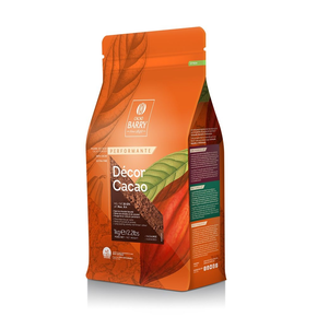Kakao wysoko alkalizowane Decor Cacao 20-22% tłuszczu, 1 kg torba | CACAO BARRY, DCP-20DECOR-89B