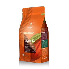 Kakao wysoko alkalizowane, odtłuszczone Legere 1% tłuszczu, 0,75 kg torba | CACAO BARRY, DCP-01LEGER-E0-93B