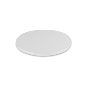 Podkład pod tort, ciasto, tekturowy, okrągły, biały, 20x1,2 cm | MODECOR, 30616G