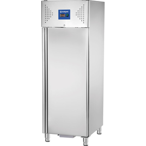 Szafa chłodnicza ze stali nierdzewnej na nóżkach, GN 2/1, 600 l | STALGAST, 830592