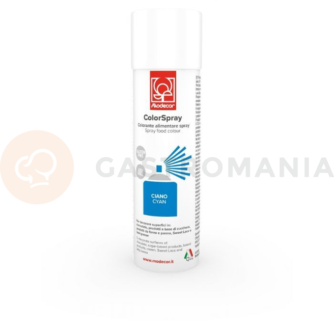 Barwnik w sprayu, azo-free, błękitny 250 ml | MODECOR, 23168