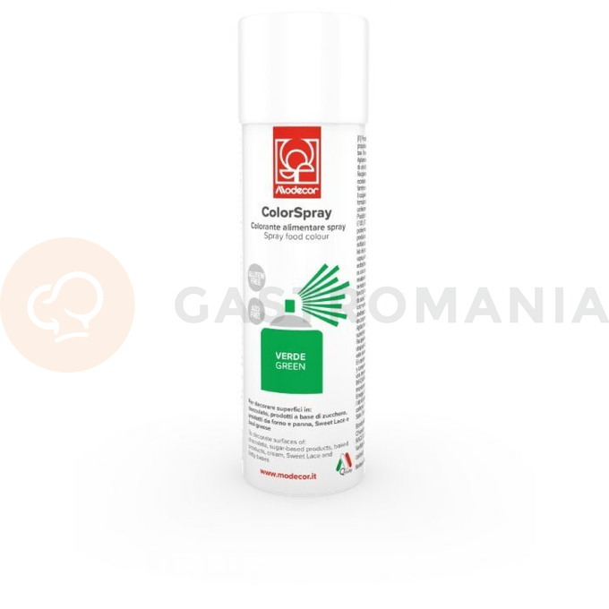 Barwnik w sprayu, azo-free, zielony 250 ml | MODECOR, 23170