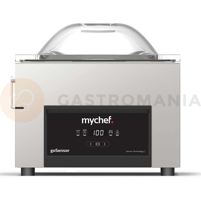 Pakowarka próżniowa komorowa, nastawna, listwa 405 mm, pompa BECKER 16 m3/h, 0,85 kW, 475x589x438 mm | MYCHEF, goSENSOR M, TGM6K1E2