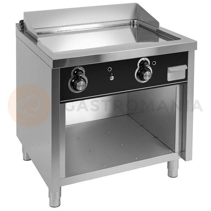 Płyta grillowa gazowa, płyta gładka, chromowana, 15,5 kW | RESTO QUALITY, RQT7508ECR