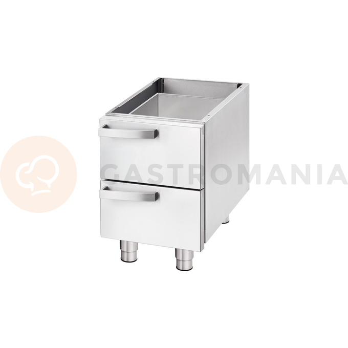 Podstawa neutralna 400 z szufladami | STALGAST, Linia 700