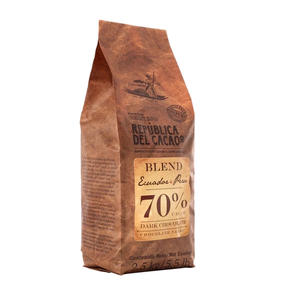 Ciemna czekolada 70% Ecuador+Peru 250 g | REPUBLICA DEL CACAO, 18836-025