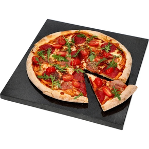 Kamień do pizzy granitowy prostokątny 37 x 35 cm | BROWIN, 312026