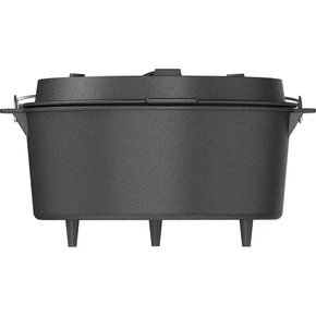 Kociołek żeliwny wiszący z patelnią, 2w1, 9 l + 3 l | BROWIN, 330515