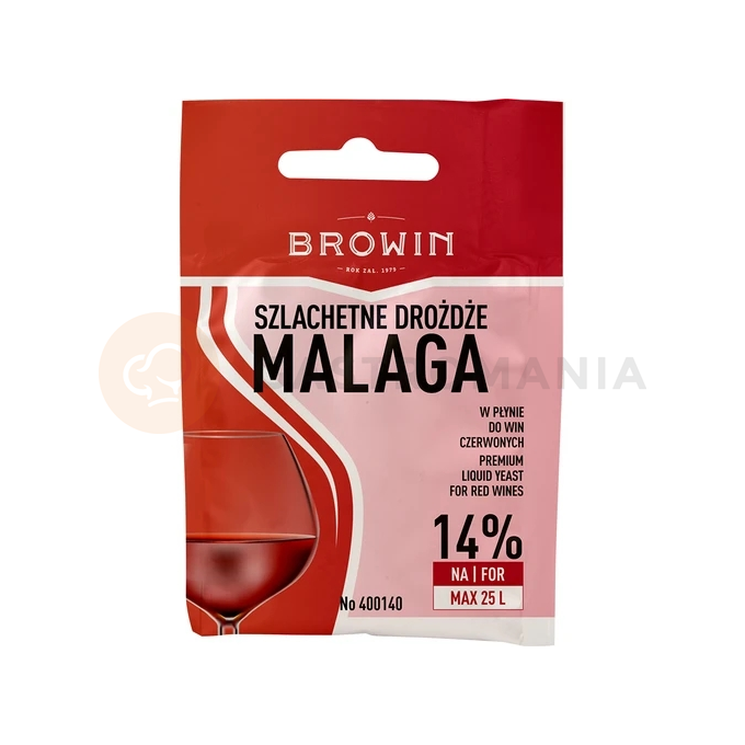 Drożdże winiarskie Malaga, 20 ml | BROWIN, 400140