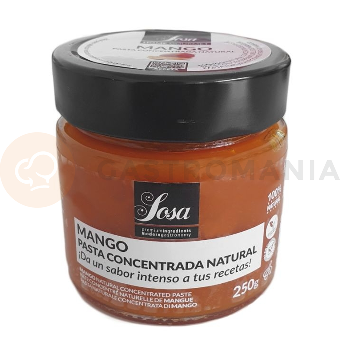 Pasta z mango, skoncentrowana, naturalna 250 g | SOSA, 39333