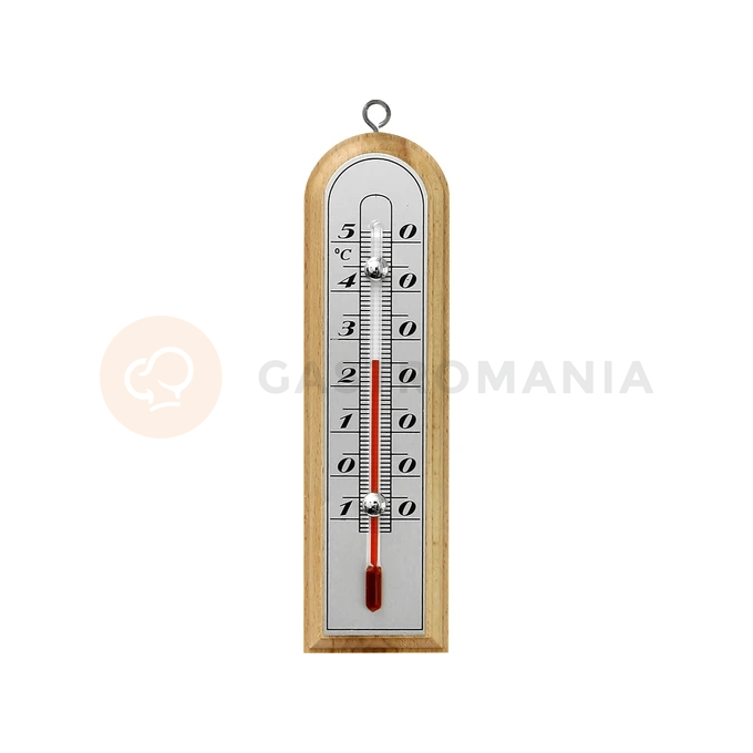 Termometr pokojowy ze srebrną skalą (-10st. C do +50st. C) 16 cm mix | BIOTERM, 010701