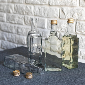Butelka Klasztorna 500 ml, z zakrętką, biała - 6 szt. | BROWIN, 631492