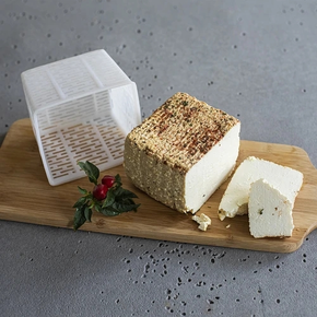 Forma serowarska kwadratowa 11x11x8,5cm na 500 g | BROWIN, 411313