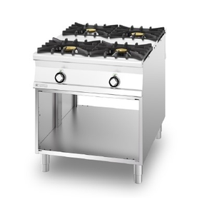 Kuchnia gazowa, obustronne sterowanie, 800x1100x900 mm | RM GASTRO, PC-118G