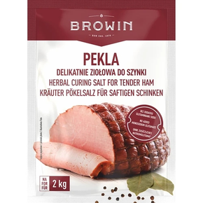 Peklosól Pekla delikatnie ziołowa do szynki - 75 g | BROWIN, 410021